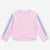 Dusty Pink Blue Ivory Pink Stripe - NEW!