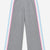 Medium Grey Blue Ivory Pink Stripe - NEW!