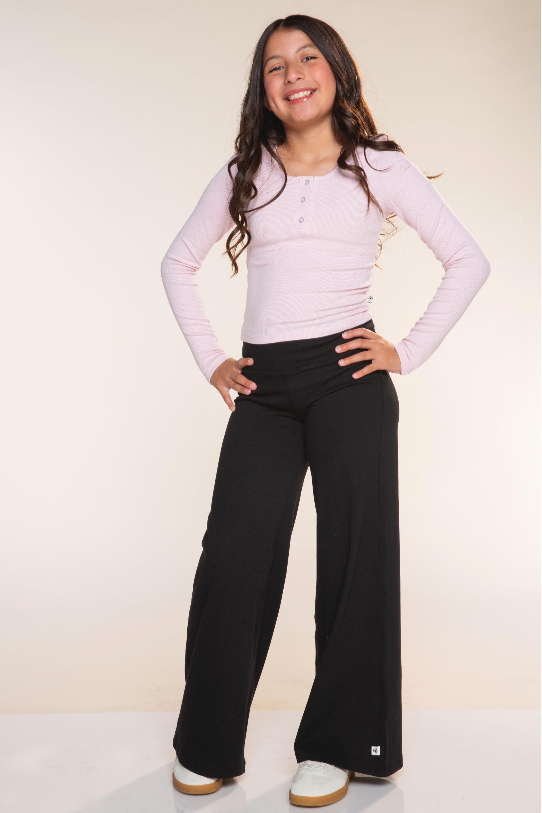 Super Stretch Soft Denim Wide Leg Jegging - Light Blue Denim - NEW!