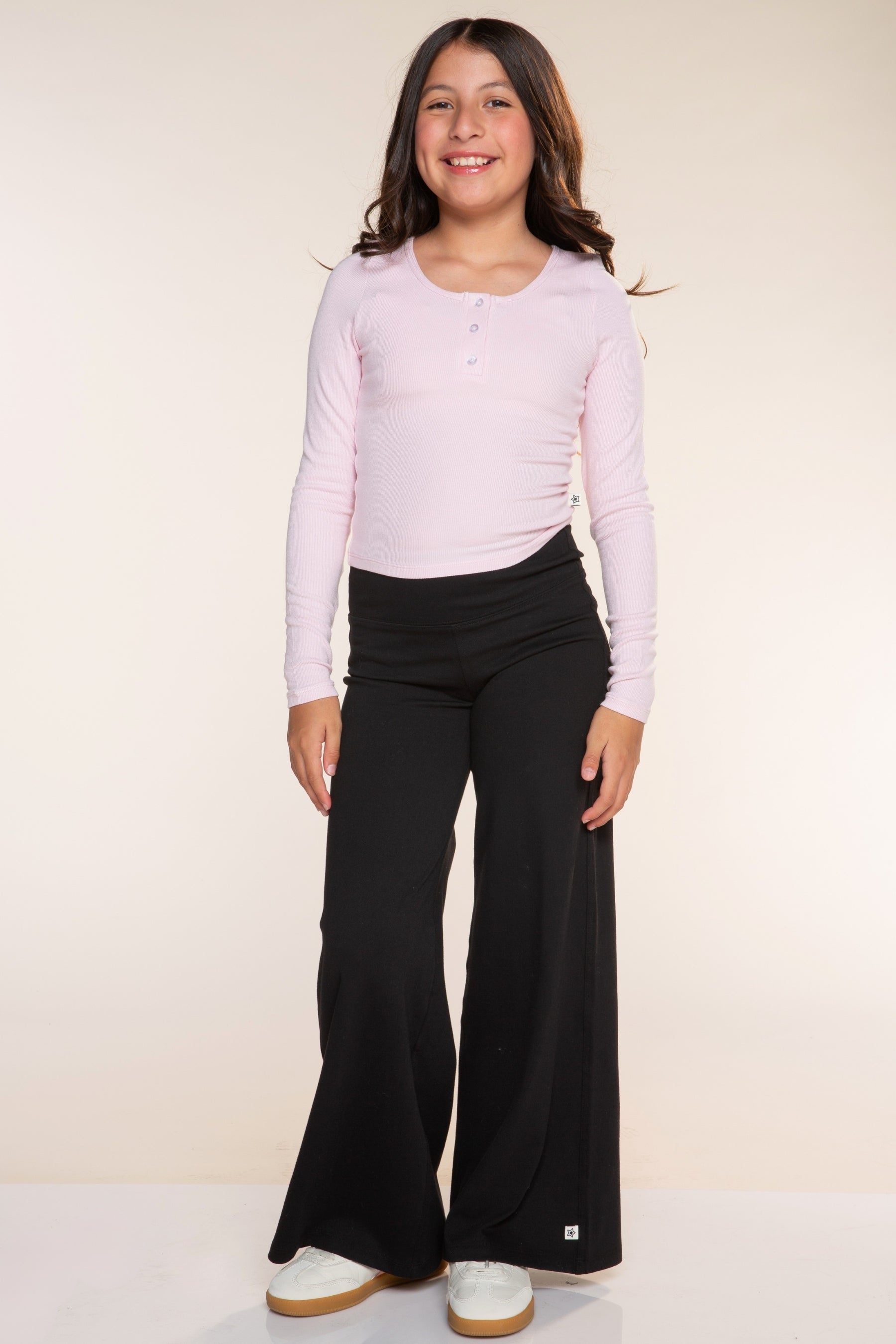 Super Stretch Soft Denim Wide Leg Jegging - Light Blue Denim - NEW!