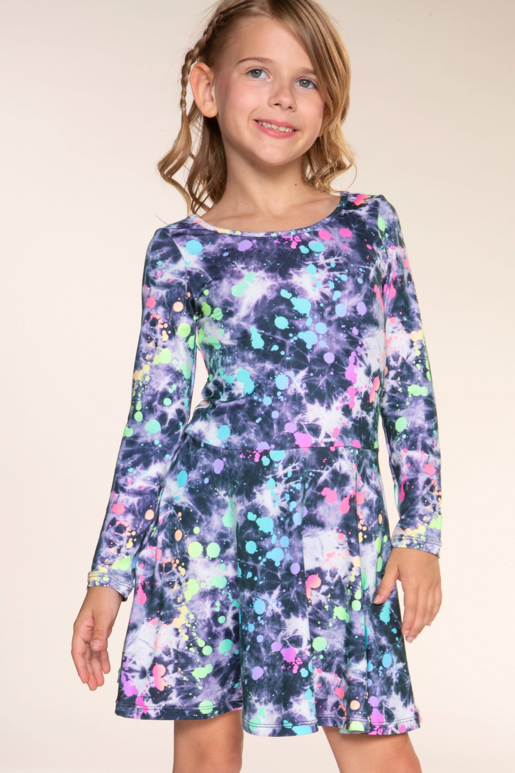 Simply Soft Long Sleeve Skater Dress