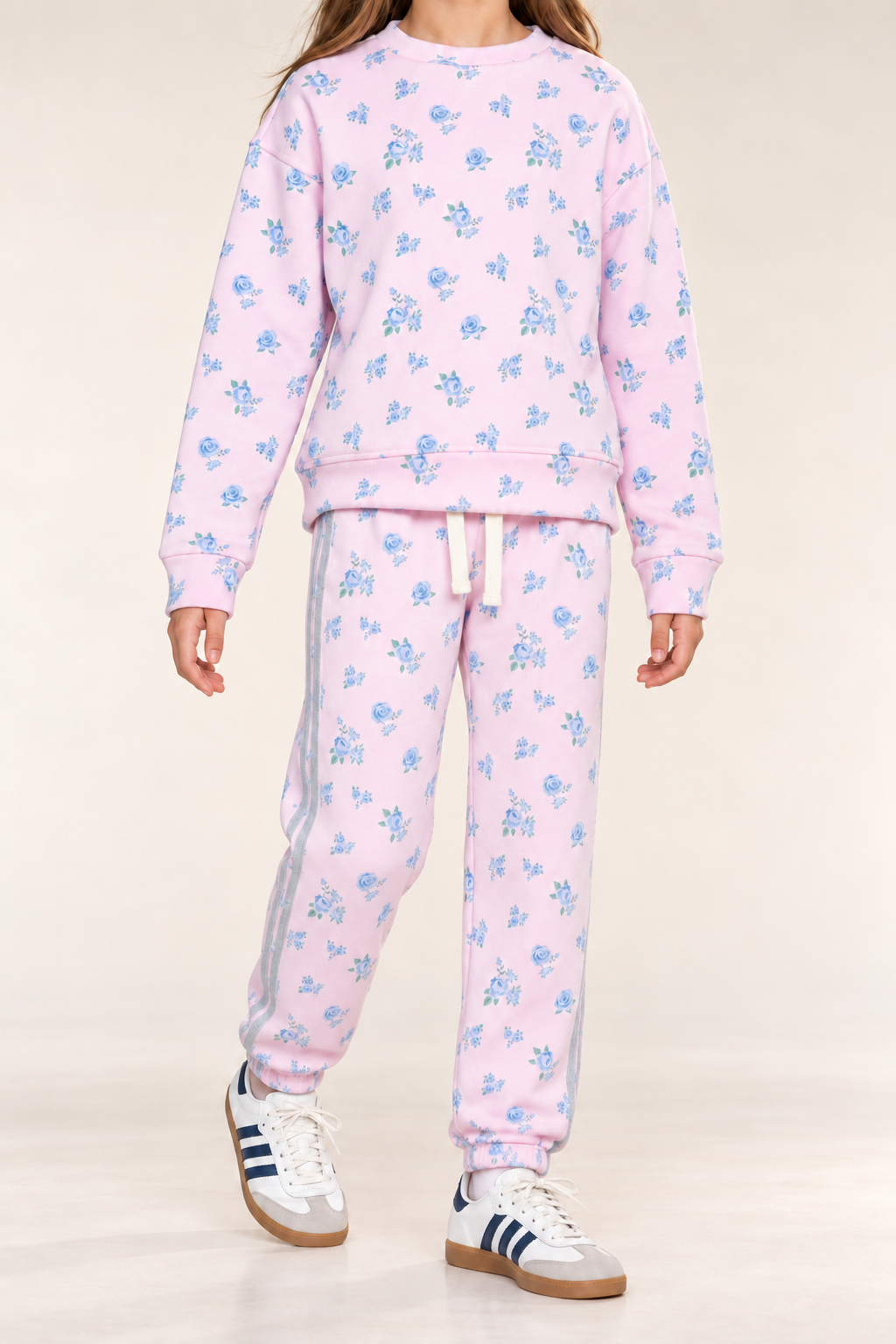 Cloud Soft French Terry Sweatpant - Heather Grey Rainbow - NEW!