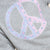 Heather Grey Floral Peace - NEW!