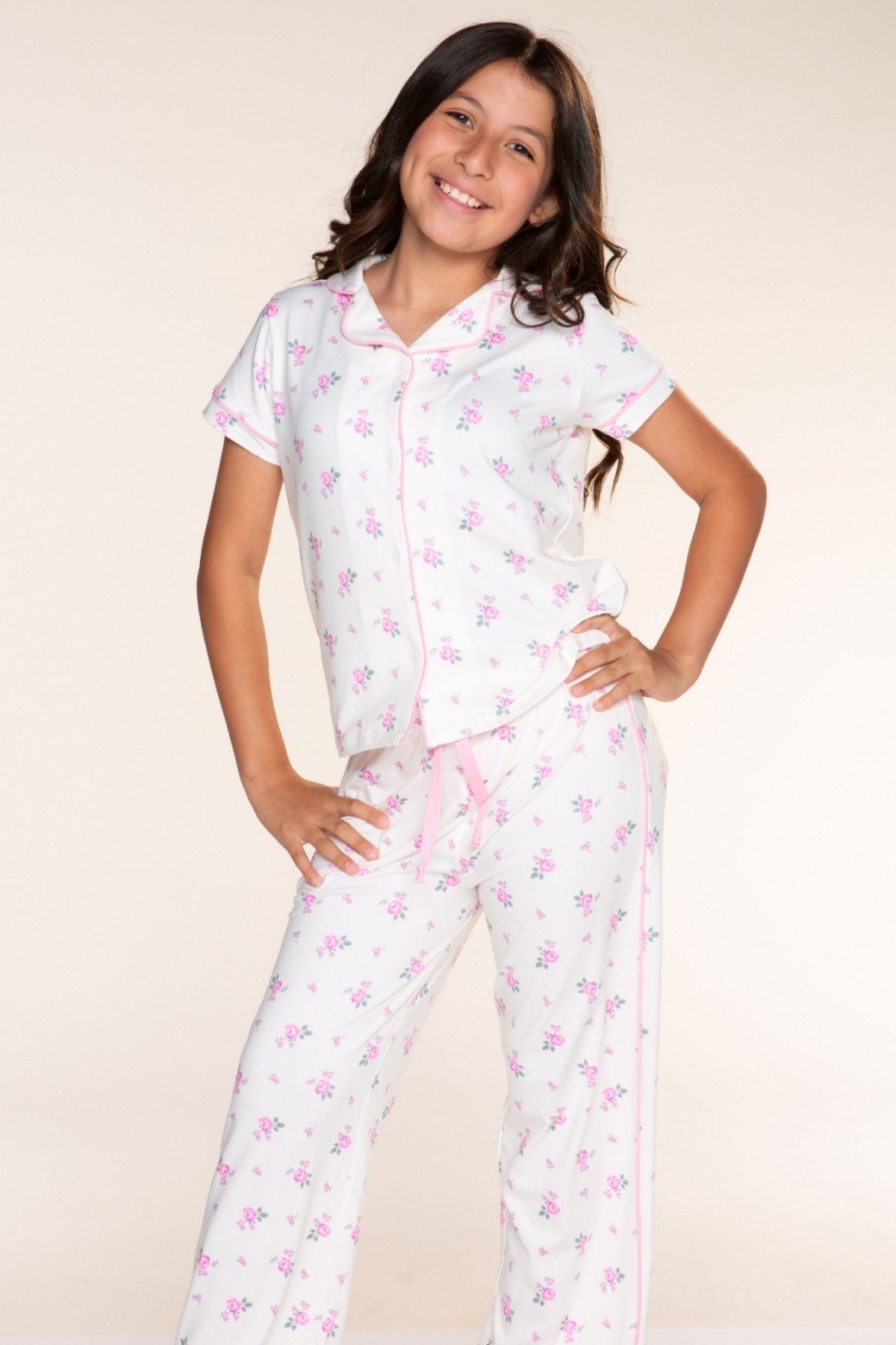 Simply Soft Button Down Tee & Karate Pant