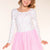 Ivory Ditsy Pink Floral - NEW!