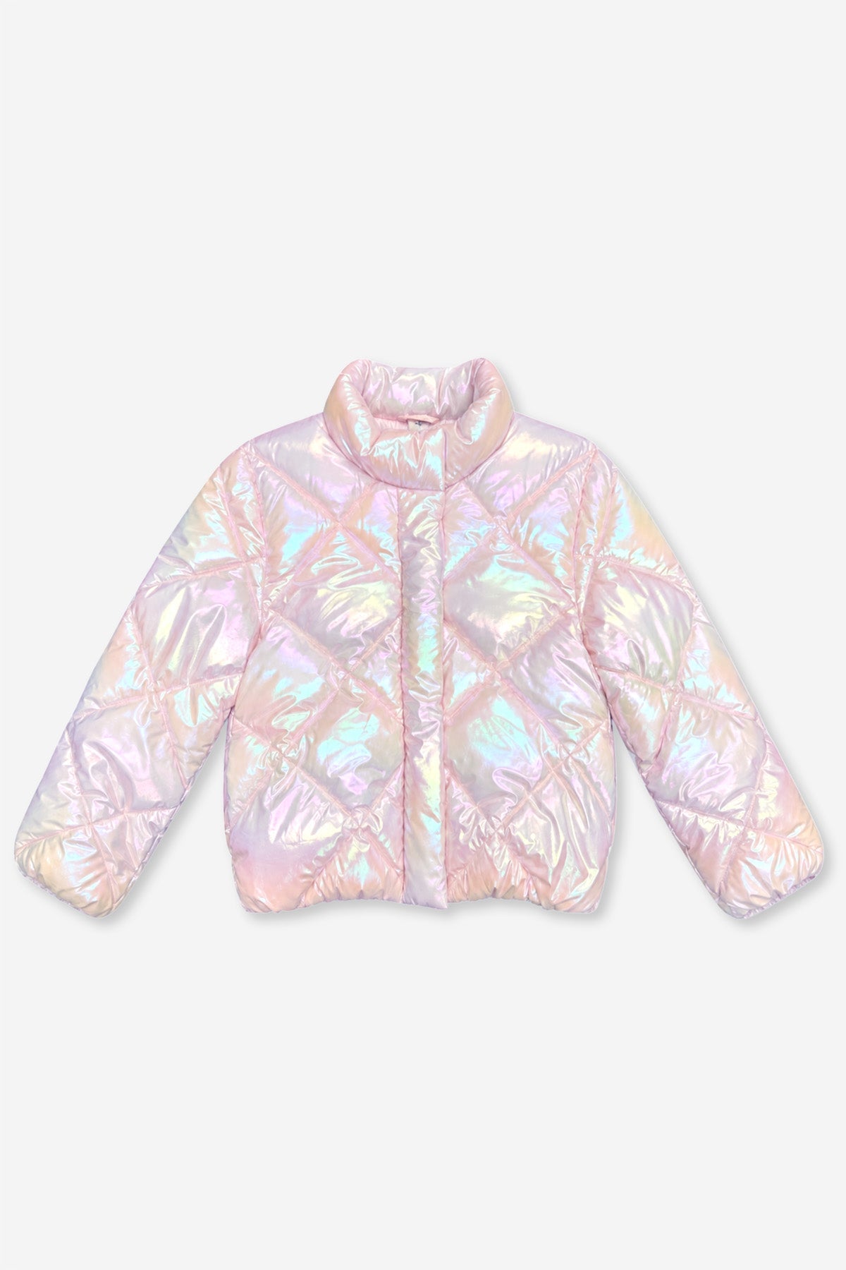Winter Puffer Jacket - Iridescent Pink - NEW!