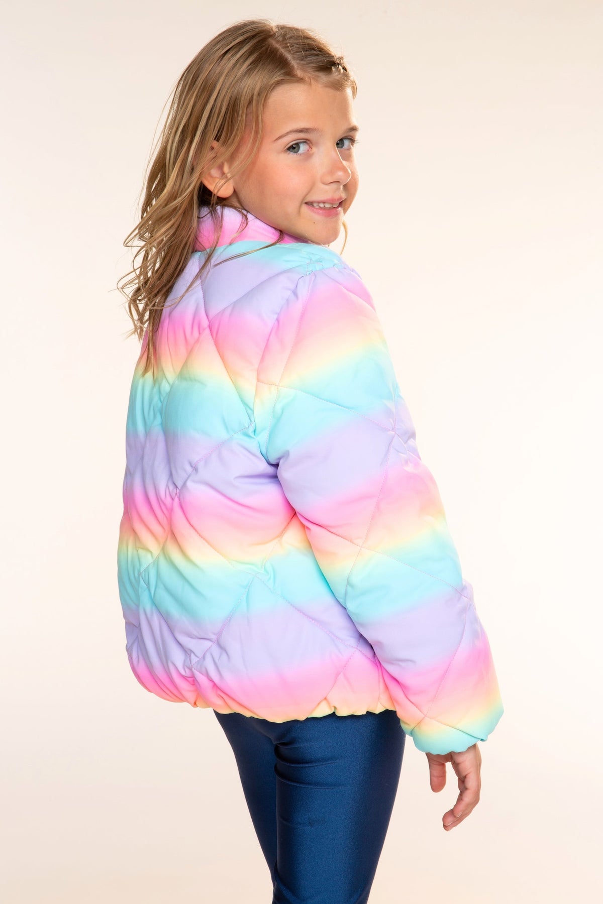 Winter Puffer Jacket - Iridescent Pink - NEW!