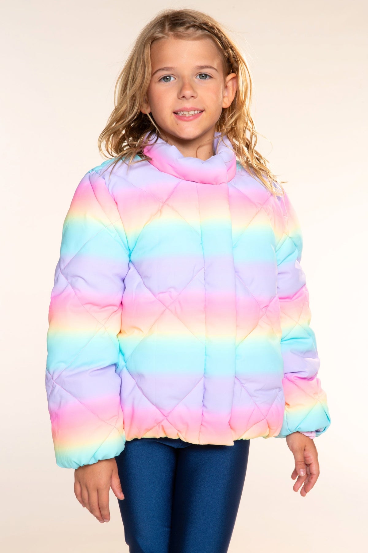 Winter Puffer Jacket - Iridescent Pink - NEW!