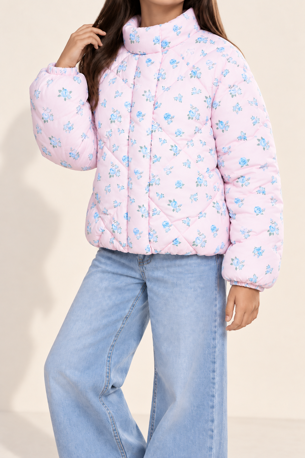 Winter Puffer Jacket - Iridescent Pink - NEW!