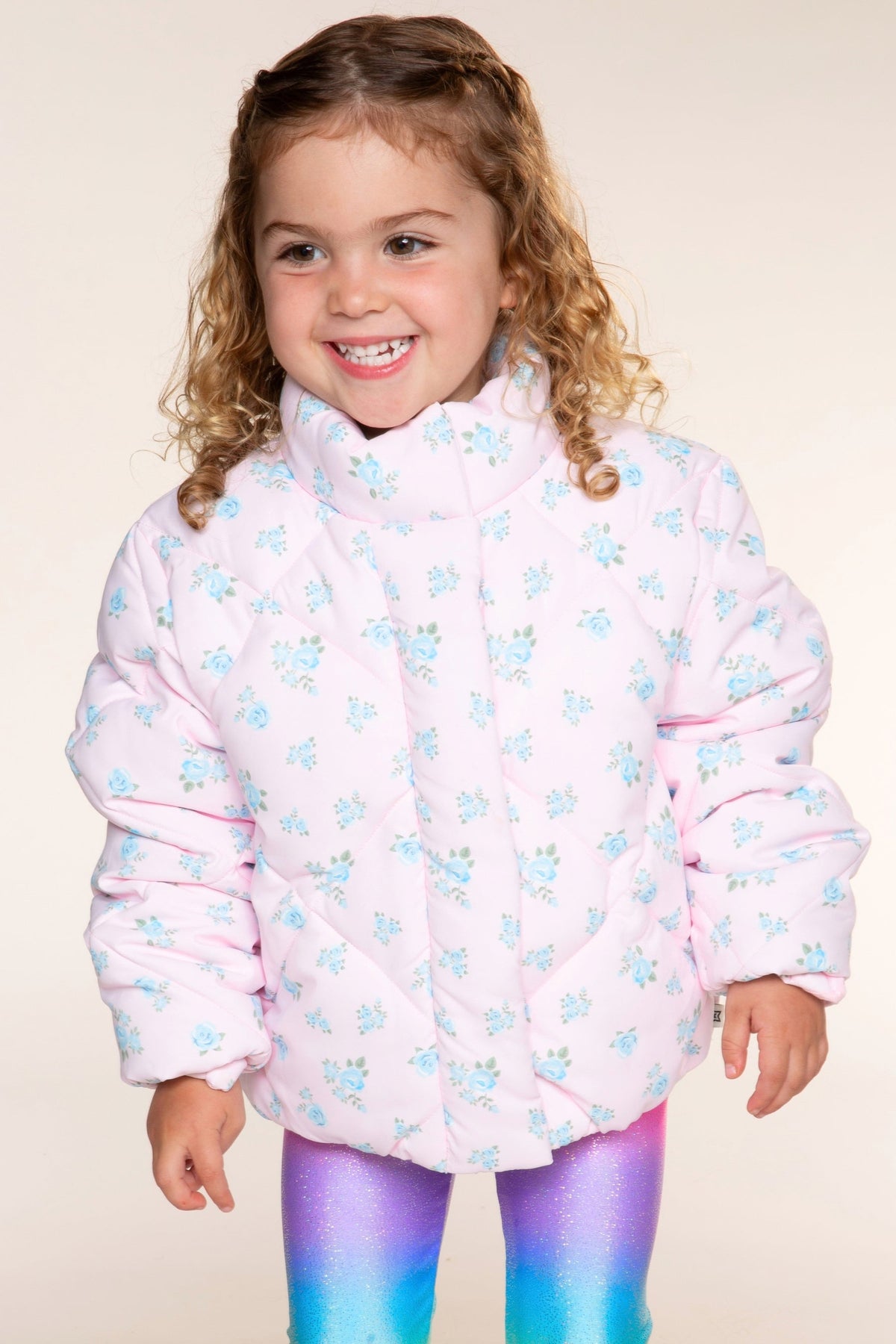 Winter Puffer Jacket - Iridescent Pink - NEW!