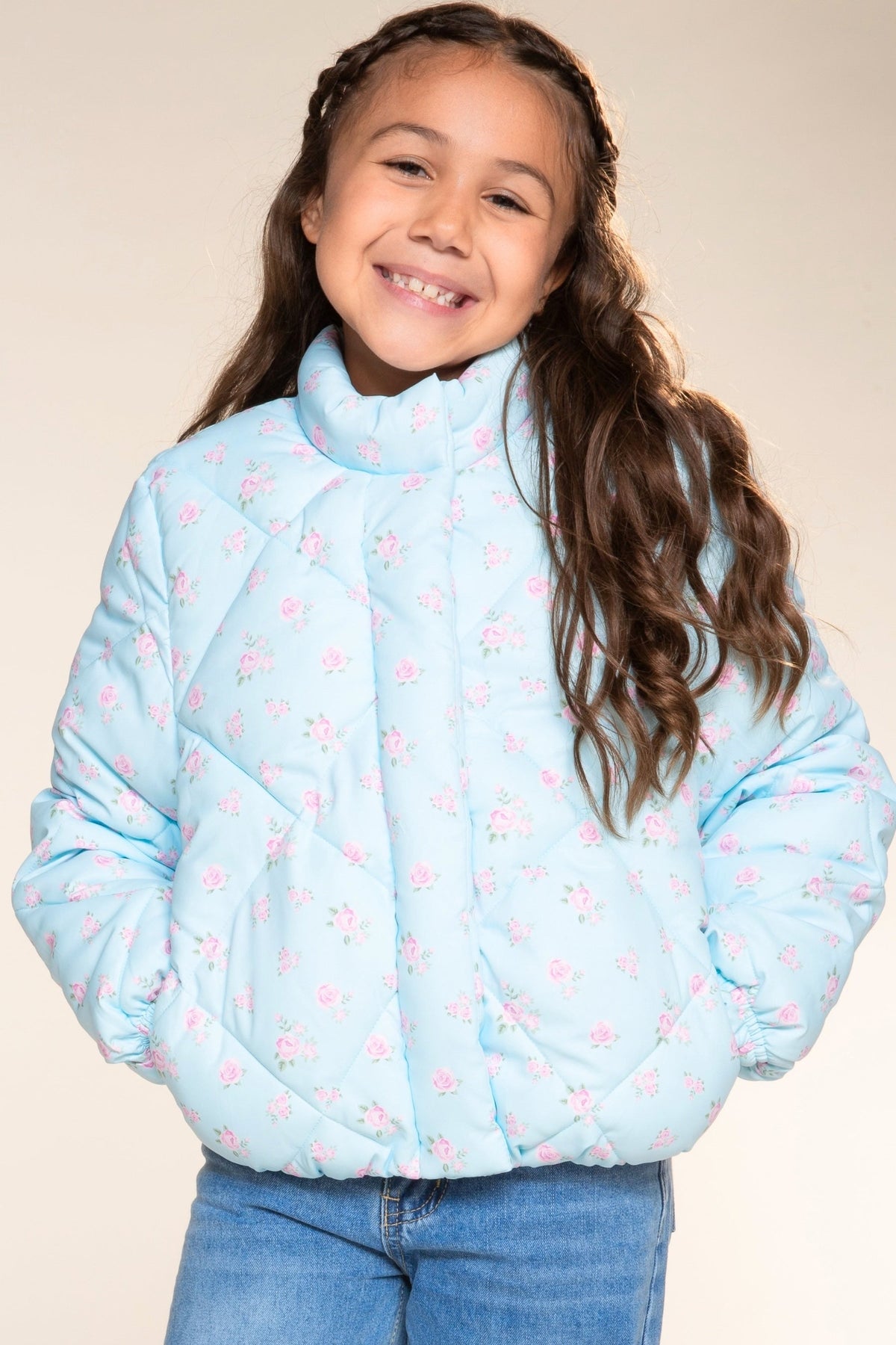 Winter Puffer Jacket - Iridescent Pink - NEW!