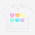 White Rainbow Heart - NEW!