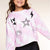 Pink Ivory Tie Dye Love Icons - NEW!