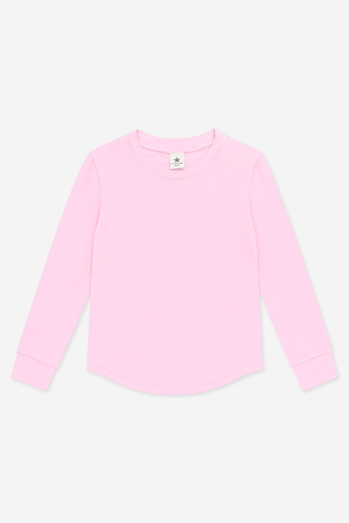 5-Pack Modal Long Sleeve Shirttail Top - Light Pink | Denim | Hot Pink | Black | Heather Grey Rainbow Love Icons - NEW!