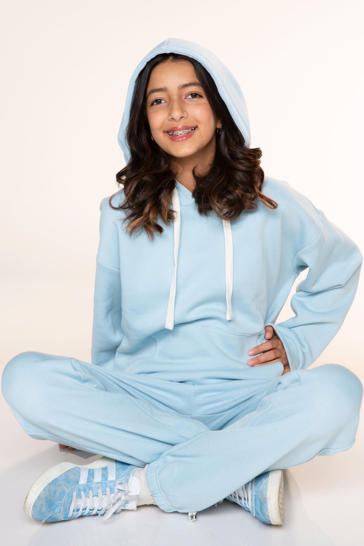 Butter French Terry Sweatpant - Powder Pink - NEW!