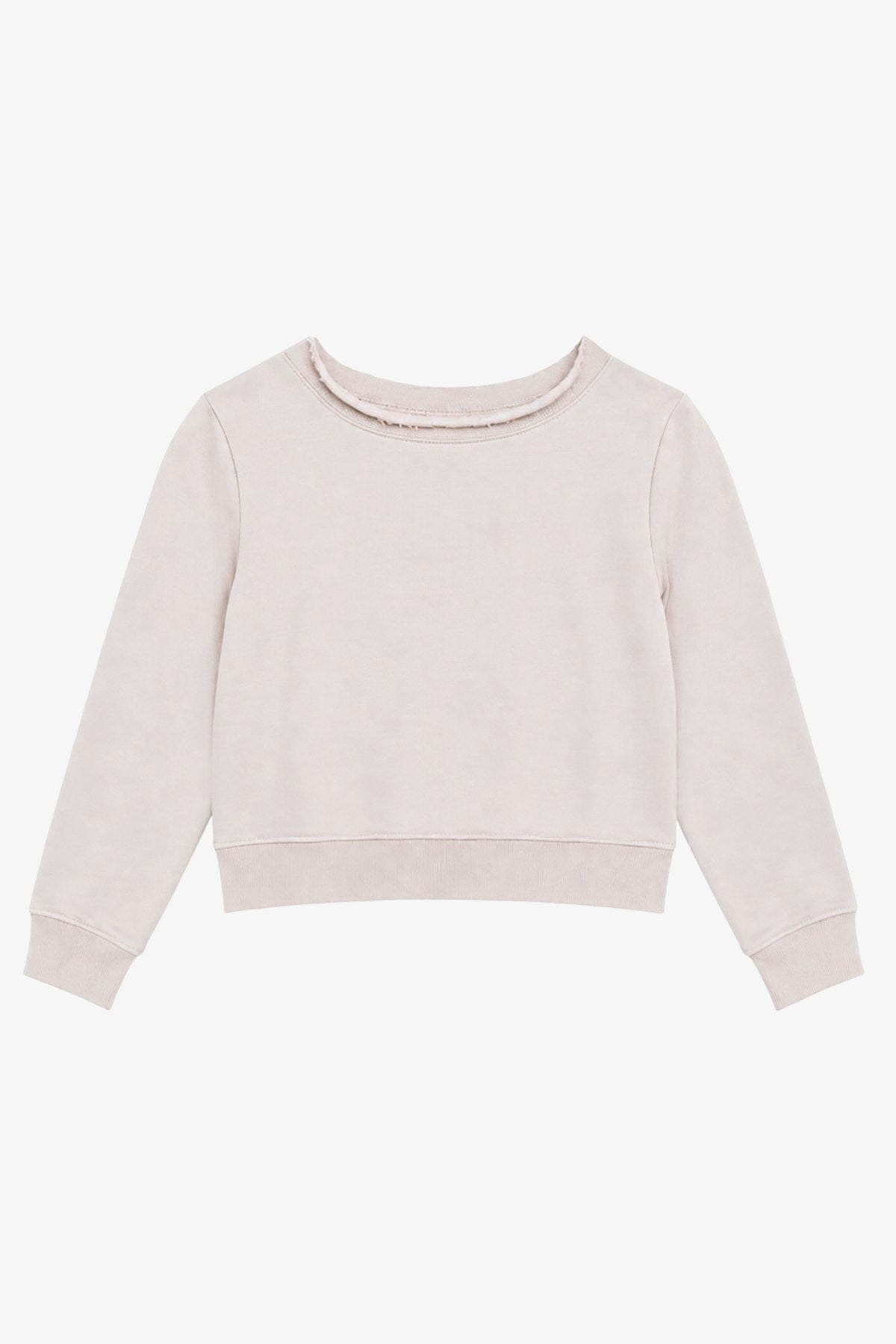Butter French Terry Off The Shoulder Sweatshirt - Mulberry - NEW!
