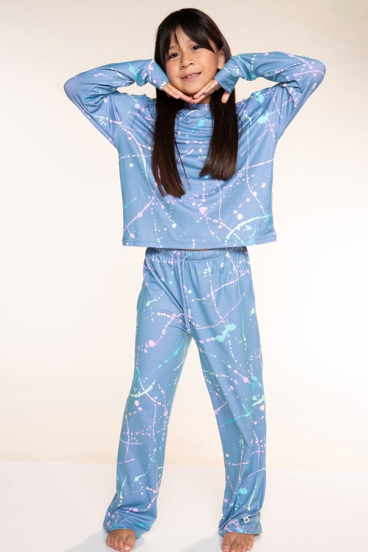 Simply Soft Long Sleeve Easy Tee & Karate Pant