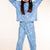 Denim Rainbow Splatter - NEW!