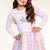 Pink Sequin Silver Star Rainbow Foil - NEW!