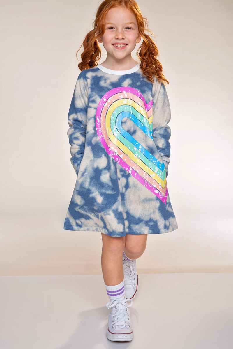 Cloud Soft French Terry Swing Dress