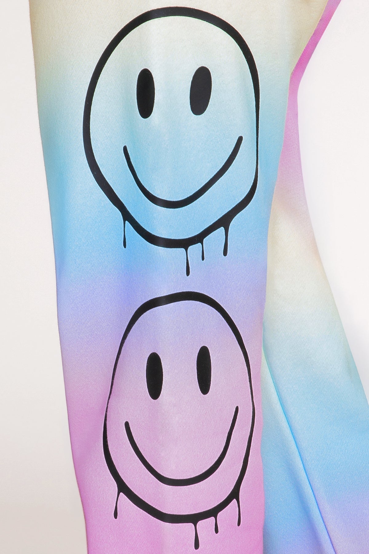 Cloud Soft French Terry Sweatpant - Black Rainbow Heart Bolt - NEW!