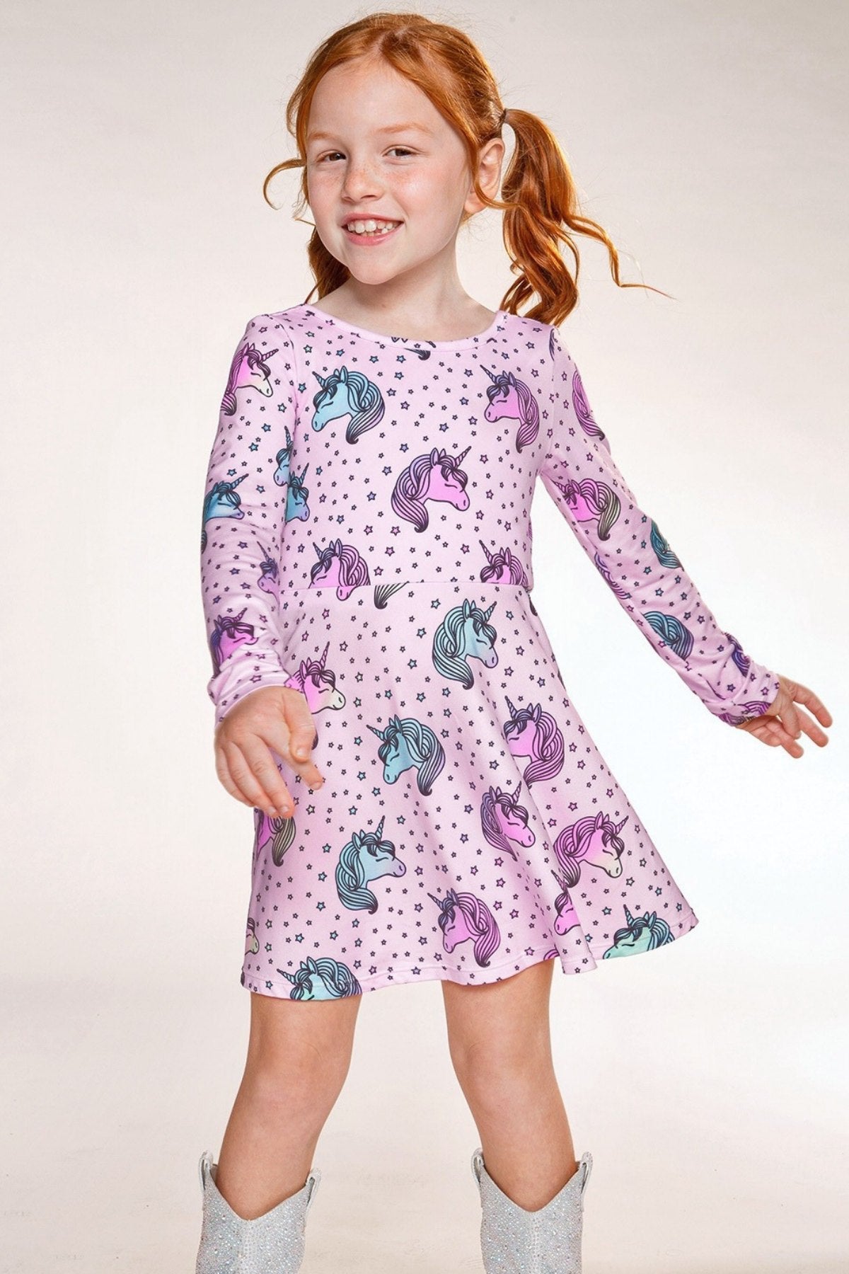 Simply Soft Long Sleeve Skater Dress