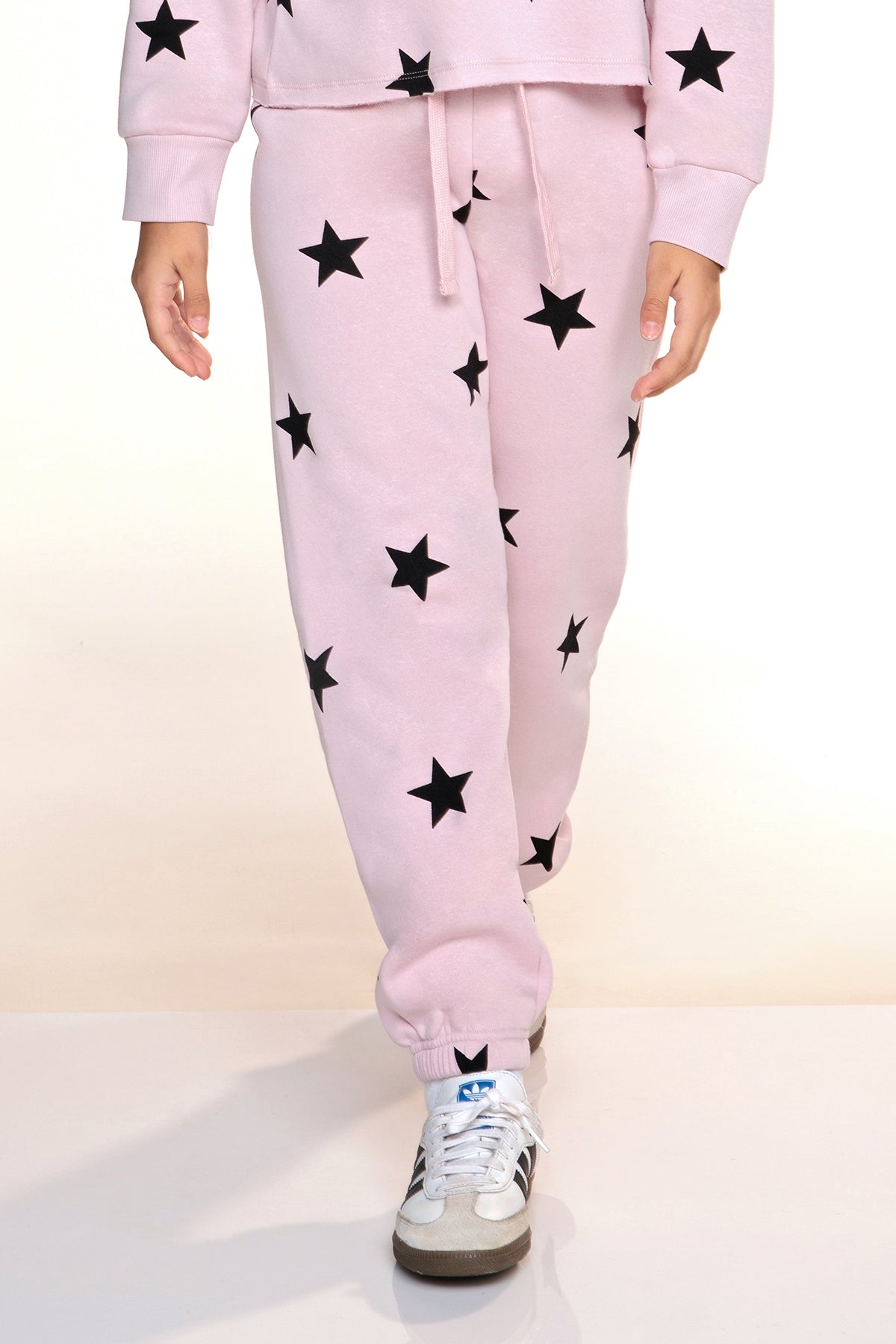 Cloud Soft French Terry Sweatpant - Vintage Rose Stars - NEW!