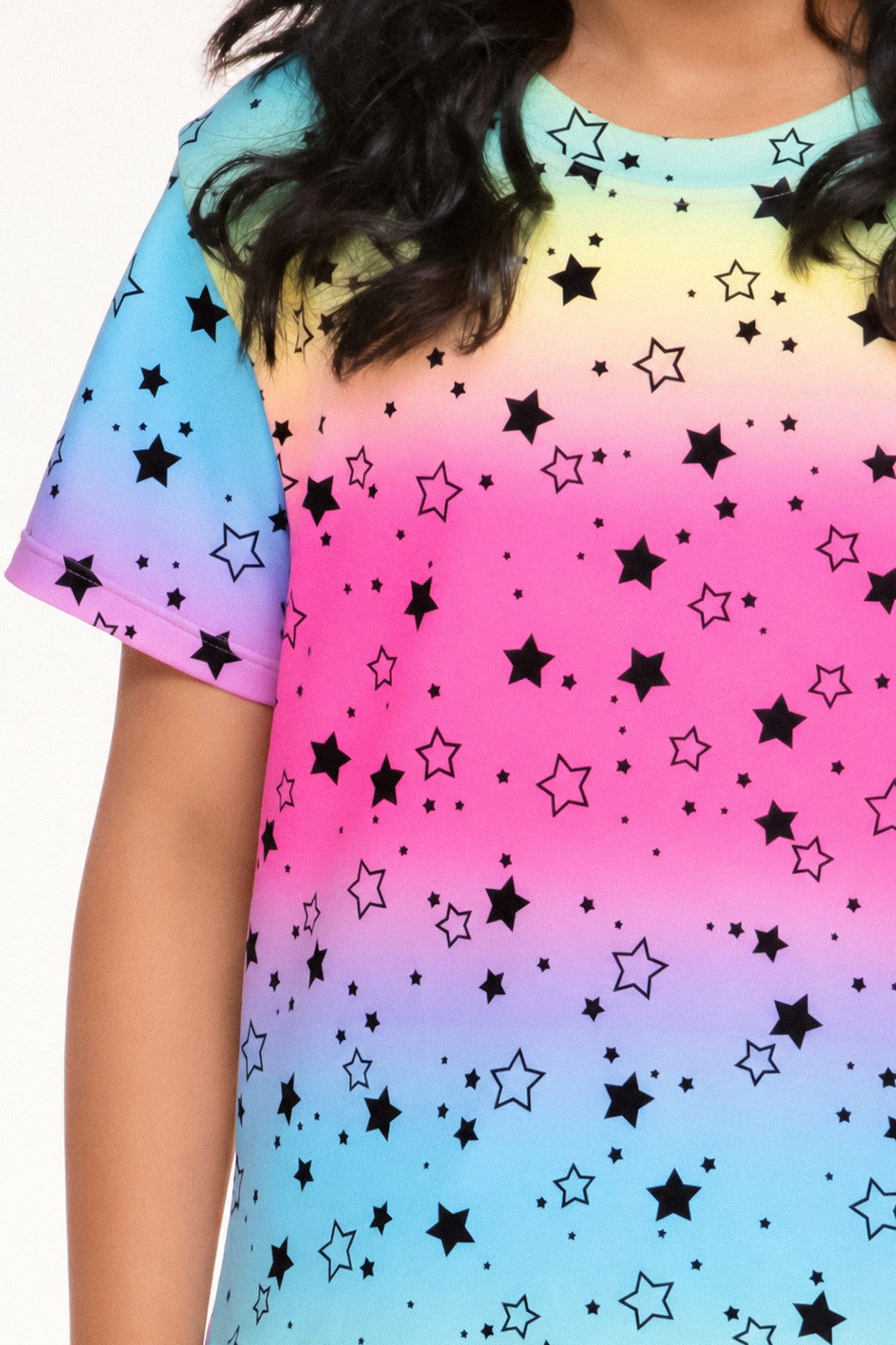 Gift Set - Simply Soft Easy Tee & Karate Pant & Cozy Blanket - Rainbow Bright Stars - Rainbow Bright Stars - NEW!