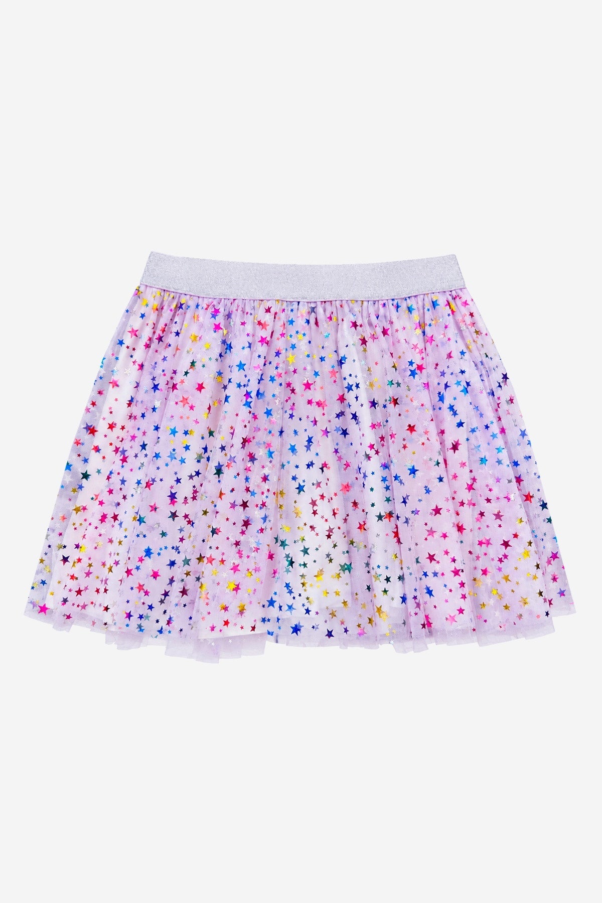 Tulle Party Skirt - Lavender Foil Stars - NEW!