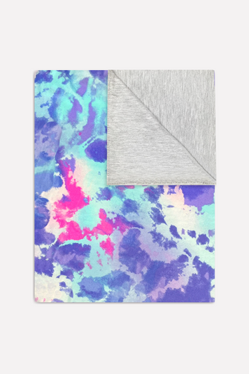 Blanket - Spring Watercolor Tie Dye