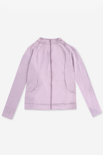 Fitted Track Jacket - Dusty Orchid