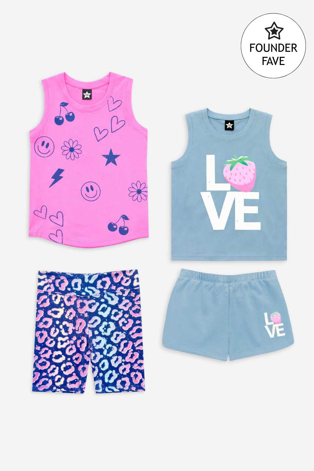 Founder Faves - 3 Pack Leopard & Love Club