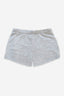 French Terry Dolphin Short - Heather Grey