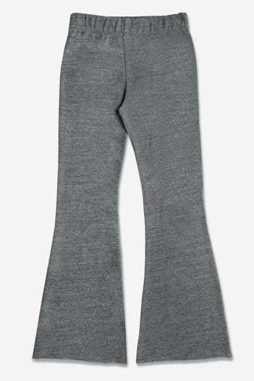 French Terry Heavyweight Retro Flare Sweatpant - Grey