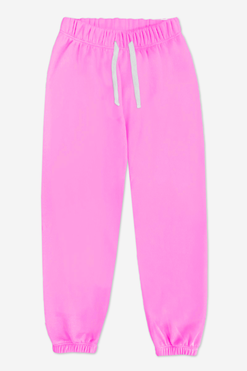 French Terry Luxe Sweatpant - Bubble Pink