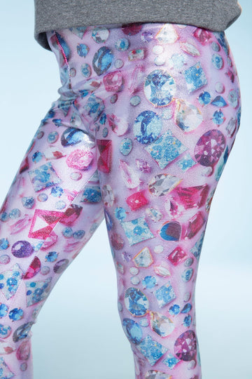 Glitter Foil High Shine Leggings