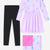 Pastel Purple Graffiti Rainbow | Black - NEW!