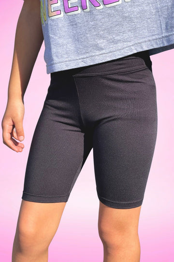 Simply Soft Luxe Biker Short - Black