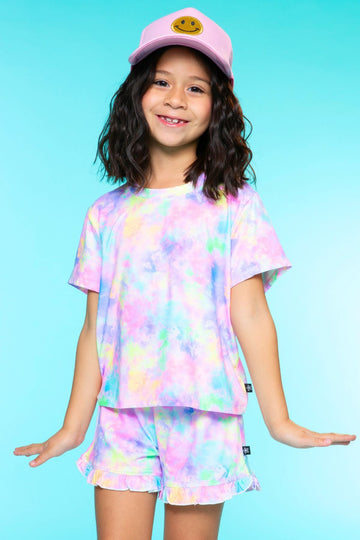 Simply Soft Easy Tee - Multi Color Tie Dye