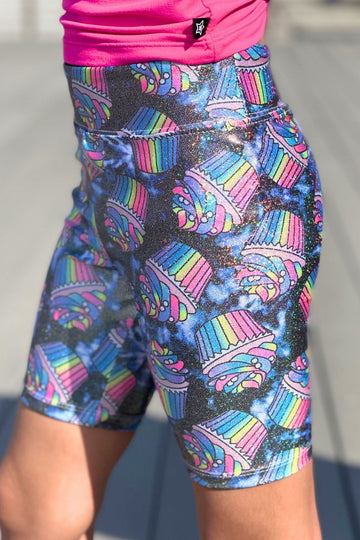 High Shine Biker Short