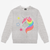 Grey Rhinestone Unicorn