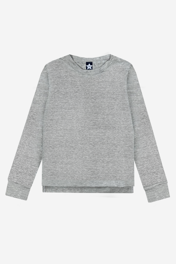 Modal Long Sleeve Step Hem