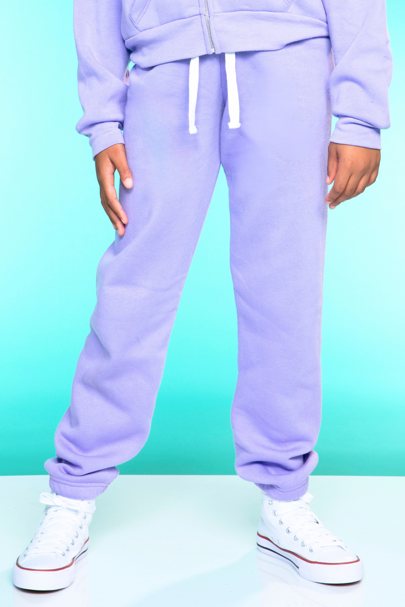 French Terry Luxe Sweatpant - Lavender