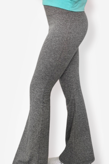 Simply Soft Luxe Flare Legging - Steel