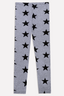 Simply Soft Luxe Long Legging - Silver Black Stars