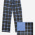 Black White Blue Plaid - NEW!