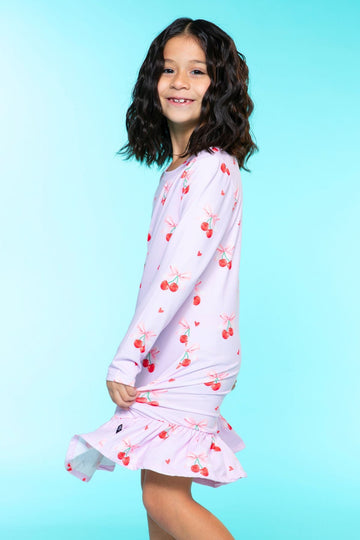 Simply Soft Long Sleeve Ruffle Nightgown