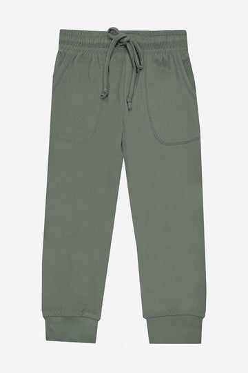 Simply Soft Relaxed Fit Jogger - Olive Green