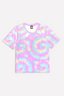Simply Soft Short Sleeve Fitted Tee - Cotton Candy Tie Dye