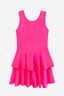 Simply Soft Tank Ruffle Skirt Dress - Neon Fruit Punch